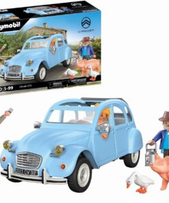 70640 Klasik Araba Citroën 2CV, çıkarılabilir kapaklı teneke salyangoz, otomobil tutkunları için koleksiyon parçası, koleksiyoncular ve 5 yaş ve üzeri çocuklar için oyuncak