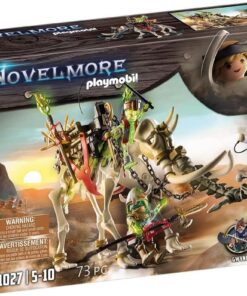 71027 Novelmore Şövalyeleri Sal'ahari Kumları - Mamut Saldırısı, ortaçağ kalesi ve şövalyeler oyuncağı, eğlenceli yaratıcı rol yapma, oyun seti 5 yaş ve üzeri çocuklar için uygundur