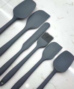 Home Silikon Spatula (6, Gri, M)