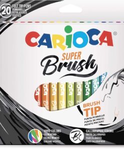 Super Brush Keçeli Boya Kalemi 20'Li