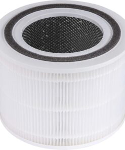 Core 300 Ve Core 300S Orijinal Yedek Filtre, Hepa Filtre, Yüksek Verimli Aktif Karbon Filtre Ve Toz Polenlerinin%99,97’Sine, Beyaz