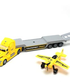 Maxx Wheels Sesli Işıklı Tır Transporter Araçlı Uçak/Araba 36 Cm