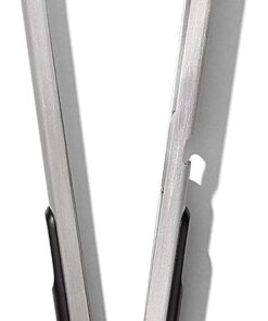 Good Grips Paslanmaz Çelik Uzun Barbekü Maşası, Dahili Şişe Açacaklı 47,5 cm - Sosis, Sebze ve Daha Fazlası İçin