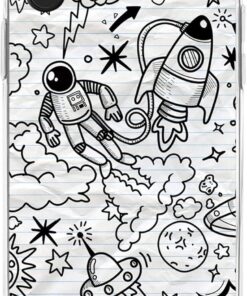 6282 Space iPhone XS Kılıf, Leila