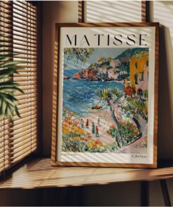 Tanıtım Matisse Çerçevesiz Poster, Modern Dekoratif Çerçevesiz Poster, Tablo, Matisse-23, 30 x 40