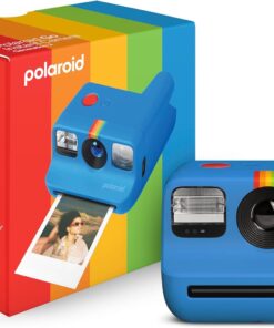 Go Generation 2 Blue - Anlık Fotoğraf Makinesi, Polaroid Go Film ile uyumlu, Renk Mavi