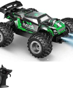 GHz Uzaktan Kumandalı Şarjlı Led Işıklı Drift Atan 20 Km Hız Yapan Off Road Araba (Yeşil)