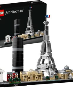 Architecture Şehir Yapıları Koleksiyonu Paris 21044- Seyahat, Mimari ve Tarih Meraklısı Yetişkinler için Koleksiyonluk Sergilenebilir Yapım Seti (694 Parça)