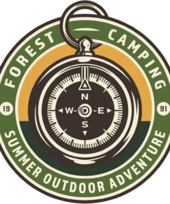 Aksesuar Adventure Camping Pusula Sticker Off Road Sticker 2 Model 10 x 10,5 cm