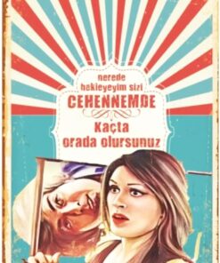 Kuşe Kağıt Duvar Posteri Nerede Bekleyeyim Sizi Retro Vintage Drtr0096