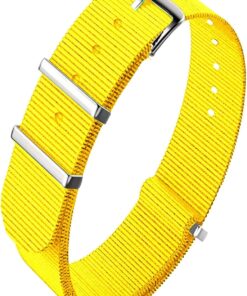 Saat Kordonu – Cobra Nato Saat Kayışı – N32NYL1 – 18mm 20mm 22mm 24mm uyumlu Nato Tekstil Saat Kayışı – Kadın Erkek Nato Saat Kordonu – Çok Renkli Nato Tekstil Saat Kordonu