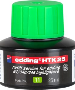 HTK25 fosforlu kalem yedek mürekkep açık yeşil