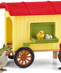 42572 tavuk kümesi, 3 yaşından büyük çocuklar için, Farm World oyun seti