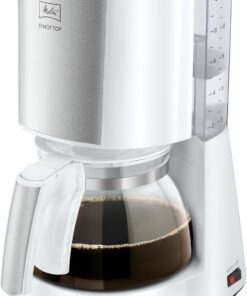 Enjoy Top Filtre Kahve Makinesi, 1.2 L Kapasitesi, 1000W, Damlama Durdurucu, Aroma Selector, Otomatik Kapanma, Beyaz
