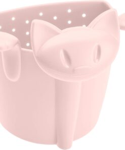 Açık Pembe Kedili Çay Süzgeci
