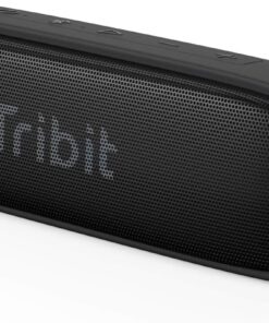 XSound Surf 2x6W 10 Saat Oynatma Süresi IPX7 Su Geçirmez Taşınabilir TWS Bluetooth Hoparlör Siyah