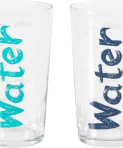 Concept Water Bardak 570 ml 2'li Set Mavi & Turkuaz