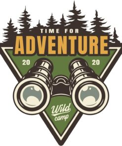 Aksesuar Adventure Camping Dürbün Av Hunting Sticker Off Road 10 x 9 cm