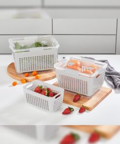 Home - Lavin 4 Litre Açık Gri Saklama Kabı