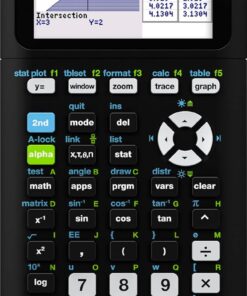 Instruments TI-84 PLUS CE-T Bilimsel Grafik Hesap Makinesi, Siyah