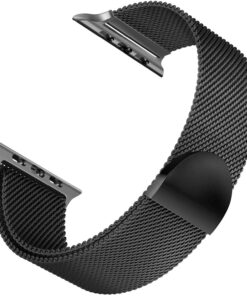 Apple Watch Series 7 41mm Kordon Knitted Fabric Loop (Apple Watch Series 7 41mm ile Uyumlu Kordon, Akıllı Saat Kayışı)