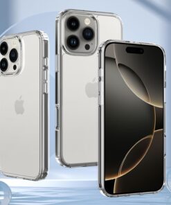 iPhone 16 PRO Uyumlu şeffaf Silikon Kılıf Darbeye Çizilmeye Karşı İnce iphone 16 PRO Arka Kapak Esnek Kristal gibi Şeffaf [Darbe Emici] Anti Sararma iphone 16 PRO Şeffaf Kılıfları