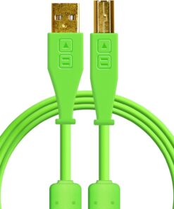 TechTools Chroma Cables USB-A to B - 1.5mt | Straight Green
