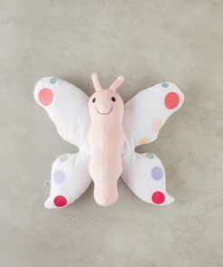 Home Butterfly Bebe Dekoratif Kırlent 40 cm Beyaz