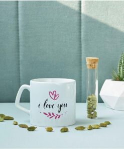 I Love You Baskılı Kahve Bardağı Kupa Bardak Çay Kahve Bardağı