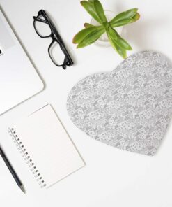 Çizimli Kalp Mouse Pad