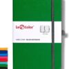 COLOR Tarihsiz Klasik Defter Rec Note 13x21 Çizgili Yeşil