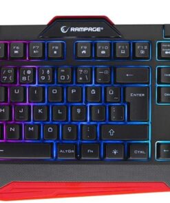 KB-RX7 ALPOR PRO Siyah USB RGB Aydınlatmalı Q Gaming Oyuncu Klavyesi