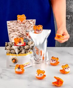 Çok Amaçlı Klips,Gıda Saklama,Sevimli Paket Klipsi 3Lü Set
