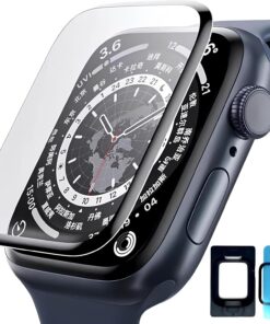 [Seri 3 2 1 42mm Takma Aparatlı] Watch Ekran Koruyucu Watch 3 2 1 42mm Ekran Koruyucu Kırılmaz Cam Yüksek Hassasiyetli Tam Kaplayan [Esnek Nano Tam Kaplayan] Apple Watch 3 2 1 ile Uyumludur