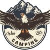 Aksesuar Off Road Camping Offroad Adventure Sticker Kartal 10 x 8,5 cm
