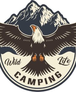 Aksesuar Off Road Camping Offroad Adventure Sticker Kartal 10 x 8,5 cm