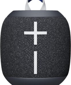Ears WONDERBOOM 4 Taşınabilir Su Geçirmez Bluetooth Hoparlör, Büyük Bas ve 360 Derece Ses, 40 m Kullanım Mesafeli Toz Geçirmez Batmaz Hoparlör, Siyah