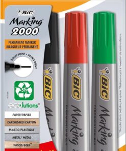 Intensity Marker 2000 Yuvarlak Uçlu Permanent Markör 4'lü Blister, 4 Farklı Renk, 1.7 mm Uç
