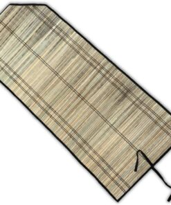 Ahşap Havuz Plaj Ve Piknik Katlanabilir Hasır Kilim 50 * 120 Cm