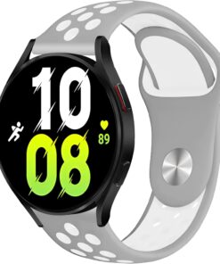 46mm Akıllı Saat Modelleri İçin HUAWEI Watch (GT4/Watch 4 Pro/GT3/GT3 Pro/GT2/GT2 Pro) SAMSUNG Watch (Gear S3 Frontier/Galaxy Watch 46mm) 22mm Delikli Silikon Kordon