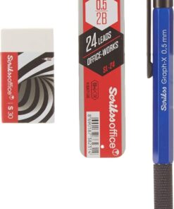 Office Graphx 3'lü Set Versatil Kalem 0.5 Mm Mavisilgimin 0.5 Mm
