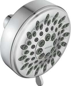 20090 Ignite Beş Fonksiyonlu Duş Başlığı 2.5 GPM Yüksek Basınçlı Sprey, Krom