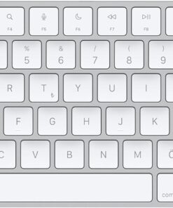 Magic Keyboard: Bluetooth, şarj edilebilir. Mac, iPad ve iPhone ile çalışır; Türkçe Q Klavye, Gümüş Rengi (Lightning)