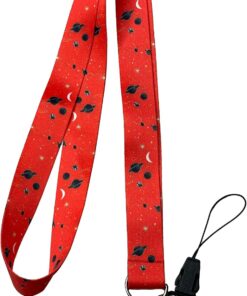 Galaksi Takım Yıldızı Boyun ipi ve Telefon Askısı Lanyard