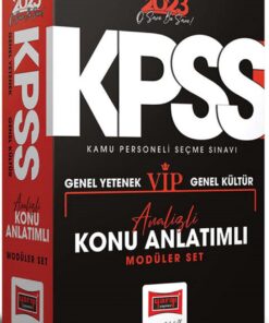 Yayınları 2023 KPSS Genel Kültür Genel Yetenek Tüm Dersler Konu Anlatımlı Modüler Set