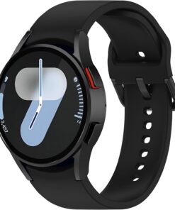 Galaxy Watch 7/6/5/4/FE Serisi (40mm/44mm), Watch 6/4 Classic (47mm/43mm/42mm) ve Galaxy Watch 5 Pro (45mm) İçin Konforlu ve Yumuşak 20mm Kavisli Silikon Kordon