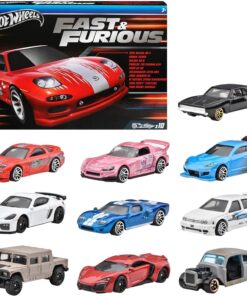 Hot Wheels HVX27 HW Fast & Furious 10-Pack, Oyuncak