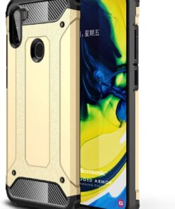 Samsung Galaxy A11 için Kılıf Rugged Armor Gold [Galaxy A11 ile Uyumlu Kılıf - Gold]