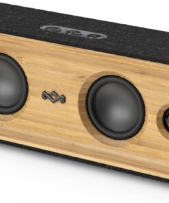 Get Together 2 taşınabilir Bluetooth hoparlör, sürdürülebilir malzemelerden üretilmiştir, 20 saat çalışma süresi, mikrofon, 40 W yüksek sesli dış mekan hoparlörü