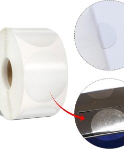 Şeffaf Paketleme Etiketi - Yuvarlak Paketleme Etiketleri - 1000 Adet 3 cm Çapında - Şeffaf mühür Etiketleri - Küçük İşletmeler İçin Hediye Paketleri, Zarflar